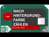 Nach Hintergrundfarbe zählen