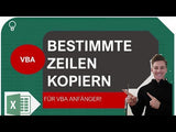 Bestimmte Zellen in anderes Tabellenblatt kopieren