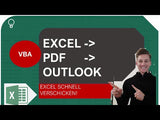 Excel automatisch in PDF und als Mail verschicken