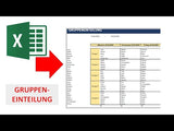 Gruppeneinteilung